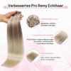 Sweetmet Pro2.0 Clip-In Real Hair Extensions, 120 g, Thick, 7