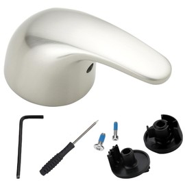 Replacement for Moen 100657 Lever Shower Handle, Compatible with Moen PosiTemp & Moentrol Valve Systems, Fits for Single Handle Tub/Shower Faucets, Brushed