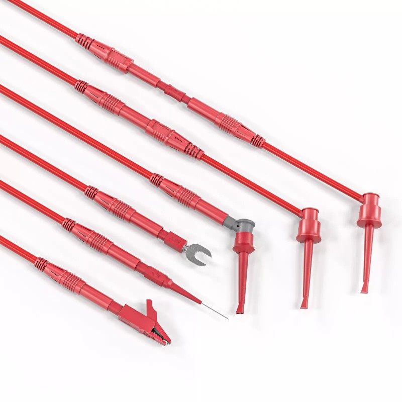 Peakelect 28PCS Multimeter Test Leads Kit Alligator Clip Test Hook