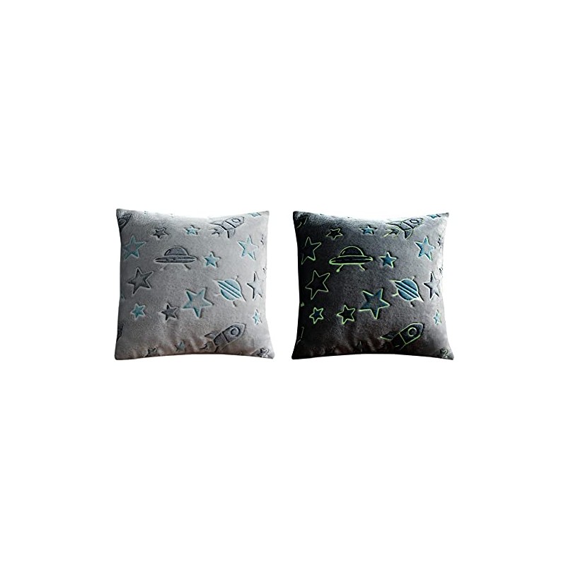 Olivia Rocco Glow In The Dark Teddy Fleece Duvet Cover