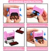 Toplusesse Scanned Stamp Self Inking Rubber Office Self Inking Scanned