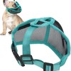 French Bulldog Muzzle Breathable Mesh - ShiningUU Adjustable Short Snout