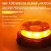 Yuanjoy LED Beacon, IP67 Yellow Warning Light, Flashing Safety Warning