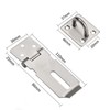 Roczential Padlock Clasp Padlock Door Hardware Door Latch Door Latch