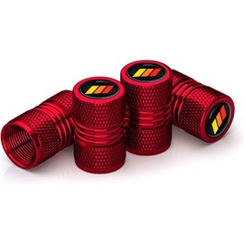 4 Pack Tire Valve Stem Caps Cover Compatible with Tacoma TRD 4Runner Tundra Rav4 Highlander Camry Premium Alloy Air Valve Cap Universal for Car SUV Bike Accessories