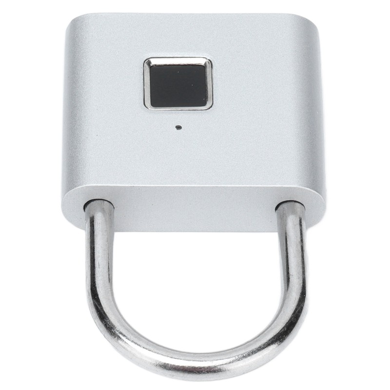 Fingerprint Padlock Zinc Alloy Smart Office Home Cabinet Door Dormitory