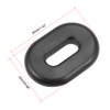 sourcing map Side Cover Feed-Through Single Sided Oval Rubber Washer