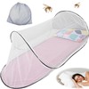Pop Up Mosquito Net Bed, 200 x 80 x 56