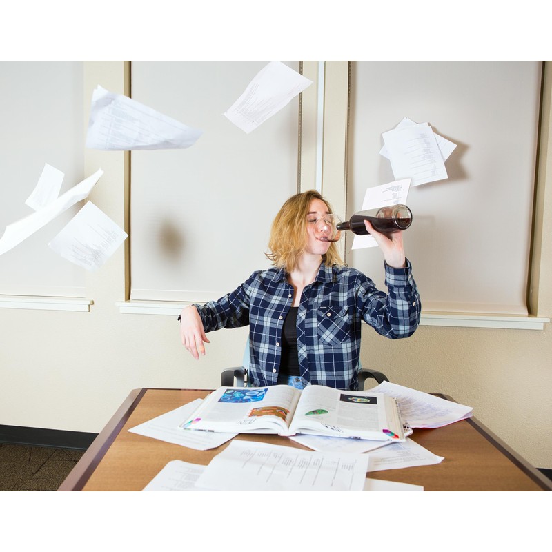 Guzzle Buddy 2GO Unbreakable Plastic Wine Bottle Glass, It Turns