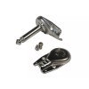 Switchcraft 228 Right Angle Pancake Plug, Nickel - The Original