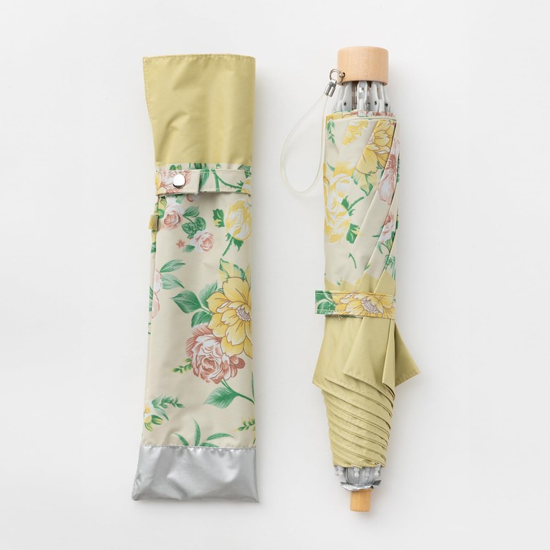 LIEBEN-0590 (0577) Parasol, Lightweight, Foldable, For Both Rain and Shine,