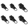 6PCS Zipper Repair Kit Universal Zip Puller Replacement Set for