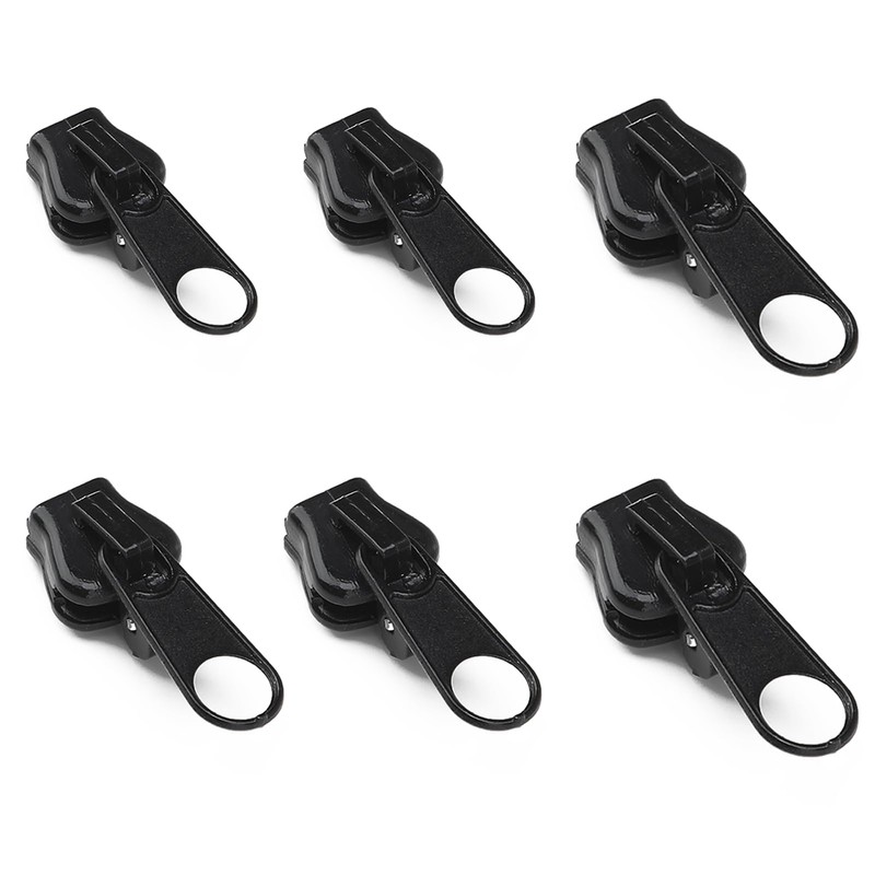6PCS Zipper Repair Kit Universal Zip Puller Replacement Set for