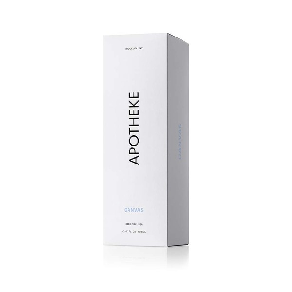 APOTHEKE Luxury Scented Oil Reed Diffuser, Canvas, 6.7 oz -