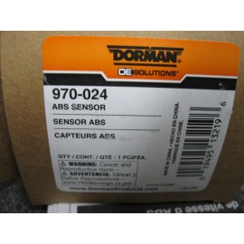 Dorman 970-024 ABS Wheel Speed Sensor