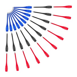 OHPHCALL 30pcs Plastic Golf Pencils Score Cards Portable Drawing Tools Non-Sharpening Golfing Pencils for Artists Golfers