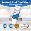 Pureline XWF Refrigerator Water Filter, Replacement for GE XWF, NSF-42
