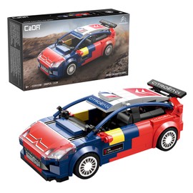 Citroën C4 WRC 2008 Rally Car - 296 Pieces - Self-Build Brick Building Block Model C55033W
