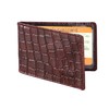 WooStyle Travel Pass Holder - Croc Pattern, Oyster Card Cover,