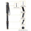 Camera Monopod Heavy Duty Steady Photography Outdoor Portable Lightweight Extension