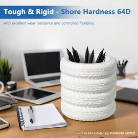 Siraya Tech Flex TPU 64D – High-Performance Elastic 3D Printing Filament, Durable & Wear-Resistant, Easy to Print, ISO 10993 Tested, Ideal for Tough, Durable Abrasion Resistant Parts (White, 1kg)