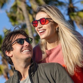 SUNOVELTIES Dozen Pack Retro Black Frame Sunglasses Classic Tinted Lenses Horn Rimmed Men and Women Eyewear for Birthday, Bachelorette, Summer Vacation Parties