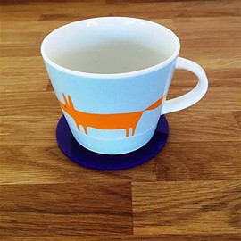 Round Coaster Set - Purple - Set of 8