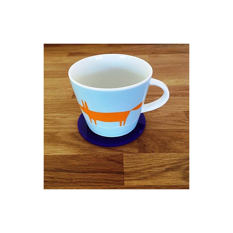 Round Coaster Set - Purple - Set of 8