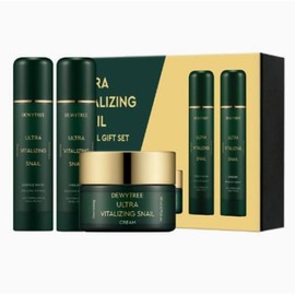 Deweytree DEWYTREE Dewytree Ultra Vitalizing Snail Snail 3-piece set, snail cream, latest arrival / DEWYTREE 듀이트리 울트라 바이탈라이징 스네일 달팽이 3종 세트, 달팽이크림, 최신입고