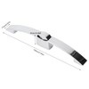 RV Push Button Pull Handle Latch Lock Arc Shape Glossy