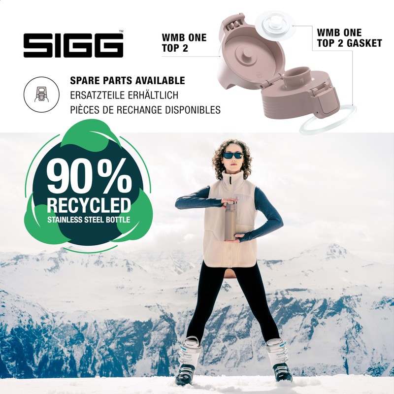 SIGG - Stainless Steel Drinking Bottle - Shield ONE Dusk