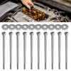 Qblahip New Intake Manifold Bolts Stainless Steel Kit for GEN