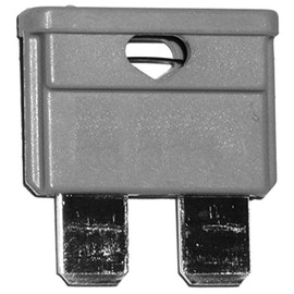 AERZETIX - C10343-10 x Fuses - 2A - Grey - Midi - 19 mm - 6V 12V 24V 32V - for Car - Motorcycle - Truck