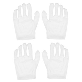 2 pairs Moisturizing Spa Gloves Hand Exfoliating Gloves Fiber Women