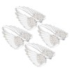 4Pcs Brooch Pin Diamond Angel Wing Pattern Cute Fashion Lapel