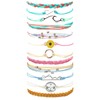 Long tiantian Blue Friendship Bracelets for Women Gifts Trendy Stuff