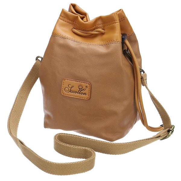 PATIKIL Soft Camera Bag, L Size Waterproof Camera Drawstring Shoulder