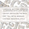 Darice Silver Metal Marquee Letter 9.875"-I