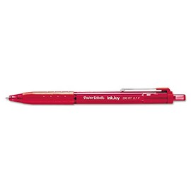 Paper Mate InkJoy 300RT Retractable Ballpoint Pen, Fine Point, 12-Pack, Red (1887954) by Sanford
