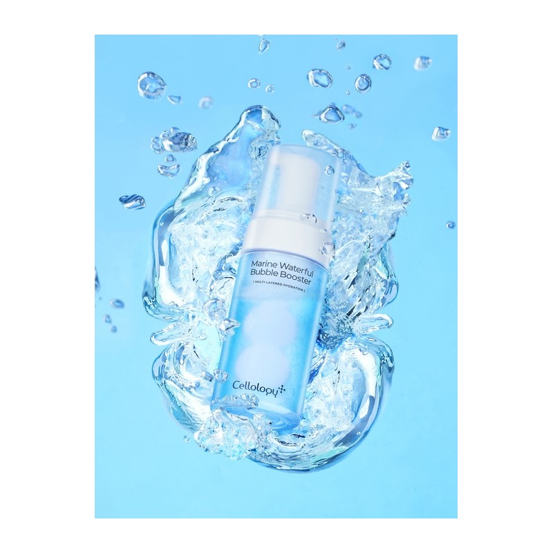 [1 Second Moisture Glow Bubble Pack] Marine Waterful Bubble Booster