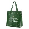 Creative Brands Nylon Tote Bag, Christmas Begins with Christ