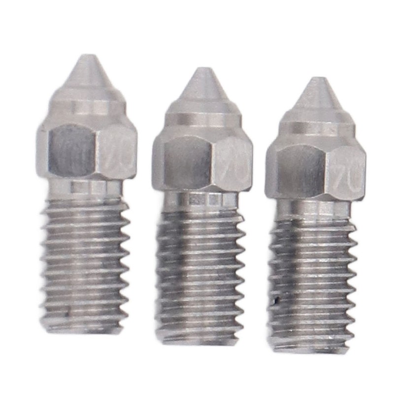 0.4mm Nozzles Kit High Flow High Temp Resistant Stainless Steel