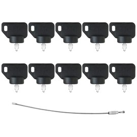 Suifaqi 8pcs Ignition Key Set for Toro TimeCutter Zero Turn and for Exmark Mowers - Replaces 62-7770, 103-2106, 63-8360 - Fits Multiple Models(2025 Upgraded)