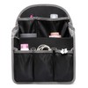 Bag-in-Bag, Backpack, Improved 15 Pockets, A4 & B5, Storage Organization,