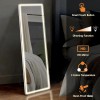 Not Available Floor Mirror with LED Light, 64" x 21"