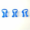 CAREPACY 10pcs Dental Dentist Cotton Roll Holder Blue-Disposabl