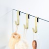 Shower Door Hooks,Towel Hook, Over Glass Door Hook for Bathroom,
