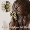 2PCS Rhinestone Hair Claw Clips for Women Fancy Claw Clips