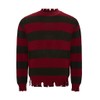 MelangCos Freddy Cosplay Krueger Costume Knit Sweater Long Sleeve Striped