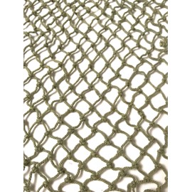 WWII US ARMY OR MARINE INFANTRY & AIRBORNE M1 STEEL HELMET NET-KHAKI